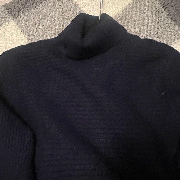 Cyrus by Devotion navy cowl sweater NWT $89 - Picture 6 of 7